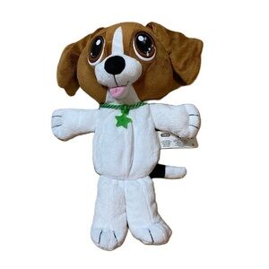 Little Tikes Rescue Tales RT Puppy Dog Plush Kids Toy Brown
